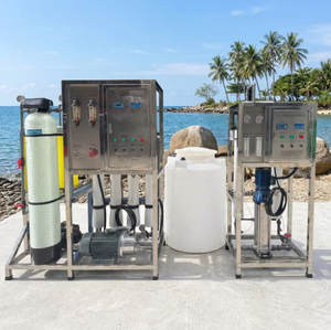 Sistema de Desalinización de Agua de Mar de Doble Etapa de 12 TPD, Produce Agua Potable Pura para Islas - Product Image 2