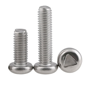 <span class=keywords><strong>Vis</strong></span> de sécurité antivol à tête cylindrique à trois ailettes en acier inoxydable 304 M3 M4 - Product Image 6