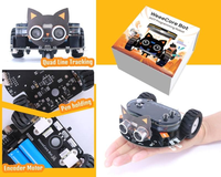 Robot Educativo de Programación WeeeMake Bot AIOT ESP32 para Niños con Kit de Robótica de Dibujo y Evitación de Obstáculos