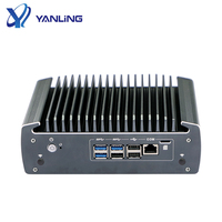 10th Generation I3/I5/I7 Fanless Pfsense Firewall 4 POE Triple M.2 Slots 2,5G LAN Nuevo Material Accesorios de computadora industrial
