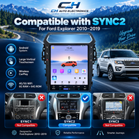 Autoradio Android 15 Plug and Play pour Ford Explorer 2010-2019 avec CarPlay sans fil, navigation GPS et Bluetooth