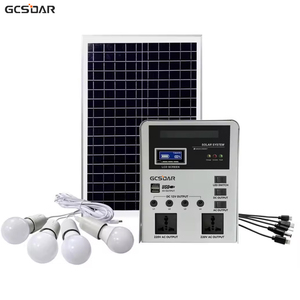 GCSOAR Système solaire CC portable à fonctionnement simple Batteries rechargeables intégrées sans entretien pour l'alimentation électrique - Product Image 1