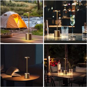 Lámpara de Mesa Recargable LED Inalámbrica al por Mayor, Lámpara de Escritorio Portátil con Batería de 1200mAh, 2000mAh, 4000mAh, 5000mAh, 3 Colores - Product Image 2