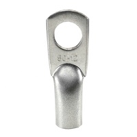 CHAER JG50-12 Série JG 50mm Bornes de câble en cuivre T2 pour connexion de bornes de mise à la terre plates, cosses de compression non isolées