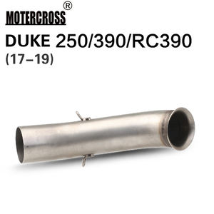 Sistema de <span class=keywords><strong>escape</strong></span> para motocicleta, silenciador de tubo de conexión central, adaptador deslizante para RC390 2017-2019 DUKE390 <span class=keywords><strong>DUKE</strong></span> <span class=keywords><strong>250</strong></span> - Product Image 2
