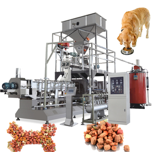 Extrusora para Producción de Alimentos para Mascotas de 1000 kg por Hora, Maquinaria para Fábrica de Procesamiento de Alimentos Secos para Perros - Product Image 1