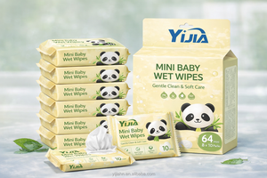 Lingettes humides miniatures avec logo personnalisé, fabrication OEM, petits paquets, lingettes à usage unique, production en vrac pour la vente en gros - Product Image 2