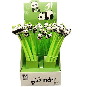 Nuevo Panda Neutral Pen Venta al por mayor Gel Pen Soft Kawaii Anime Black Beauty Melody Stress Relief Office School Supplies Papelería - Product Image 2