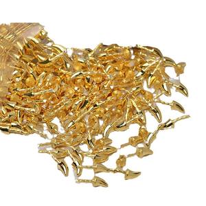 10 Piezas Hechas a Mano, Bandeja de Accesorios para Manualidades, Plata 925, Perla Barroca, Cuerno de Demonio, Chapado en Oro, Patrón Ovalado, Tapas para Cuentas para Hacer Bisutería 3848 - Product Image 5