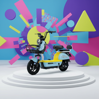 Scooter électrique à 2 roues avec moteur avant 48V 1000W, cadre en acier, roues de 14 pouces, tableau de bord numérique pour freins à tambour, usage adulte