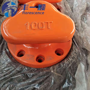 Bolardos de amarre de acero fundido estándar PIANC de 30 toneladas para embarcaciones - Product Image 2