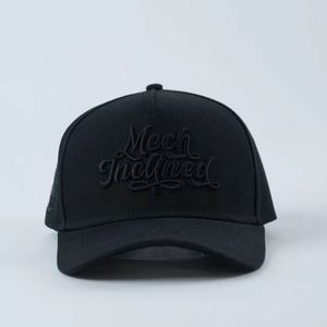 Casquettes snapback entièrement noires tendance, personnalisation Yukaihe, casquette de baseball structurée à 5 panneaux, casquette de haute qualité avec logo brodé en 3D - Product Image 3