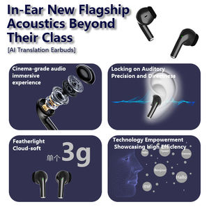 Écouteurs sans fil sportifs <span class=keywords><strong>DS4</strong></span> ENC à réduction de bruit stéréo 6.0, étanches IPX-4, avec écran LED, pour le gaming, intra-auriculaires TWS - Product Image 3