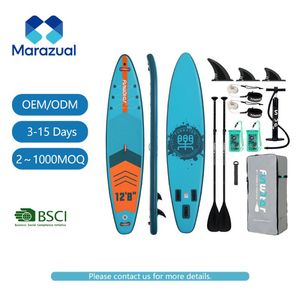 Tavola da Stand Up Paddle Gonfiabile per Surf e Acque Oceaniche <span class=keywords><strong>in</strong></span> Materiale Drop Stitch - Product Image 1