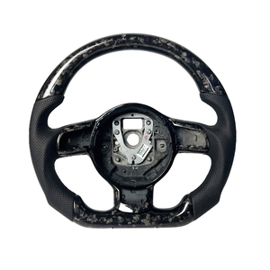 ฐานคาร์บอนไฟเบอร์สีดำปลอมแปลงปรับแต่งได้ตามต้องการสำหรับรถ <span class=keywords><strong>Audi</strong></span> <span class=keywords><strong>Q</strong></span> C8 A1 A3 A4 A5 A6 A7 A8 B6 B7 B8 B9 C6 TT R8พวงมาลัยรถยนต์ - Product Image 1