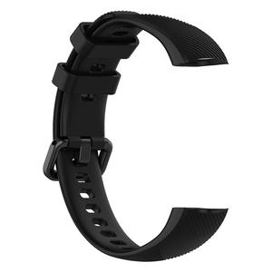 Bracelet de rechange en Silicone souple avec boucle noire, accessoires de sport intelligents pour <span class=keywords><strong>Huawei</strong></span> <span class=keywords><strong>Honor</strong></span> 4 <span class=keywords><strong>5</strong></span> - Product Image 4