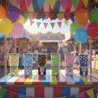 Petite machine distributrice de bonbons et de boules de gomme avec système de paiement par jetons/pièces, capacité de 200-300, en ABS/PC, pour supermarchés et confiseries