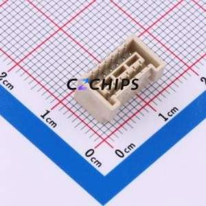 ZHD-12AWB Wire-to-Board Pin Header SMD,P=1.5mm,Horizontal Mount Connector 2x6P 1.5mm Horizontal Mount 12P - Product Image 1