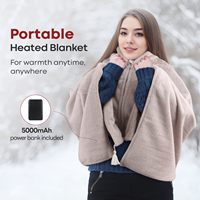 Poncho chauffant zippé élégant à 3 modes pour la chaleur, les trajets quotidiens, les sorties en plein air et les rendez-vous (personnalisable)