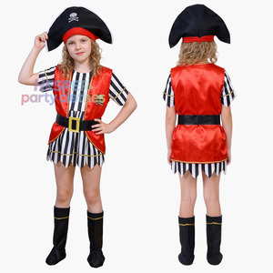 Disfraz de Pirata del Caribe HP para Niñas, para Celebraciones de Halloween y Carnavales - Product Image 1