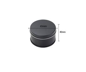 65*40mm scatola di latta circolare in metallo graffetta orologio sportivo bracciale piccolo di medie dimensioni contenitore smerigliato scatola per cuffie - Product Image 4