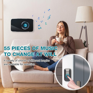 Giá tuyệt vời DC điện điều khiển từ xa chuông cửa 51 miếng âm nhạc hiện đại căn hộ không dây chuông cửa - Product Image 4