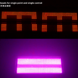 2025 nueva llegada 400W DMX etapa luz estroboscópica 24 segmentos RGB 3 en 1 impermeable IP65 fuente de luz LED - Product Image 4