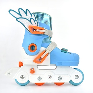 <span class=keywords><strong>Patines</strong></span> en Línea Ajustables Personalizados con Ruedas <span class=keywords><strong>de</strong></span> PU para Adultos y Niños, <span class=keywords><strong>Patines</strong></span> <span class=keywords><strong>de</strong></span> 4 Ruedas con Zapatos <span class=keywords><strong>de</strong></span> Patinaje <span class=keywords><strong>de</strong></span> Goma - Product Image 4