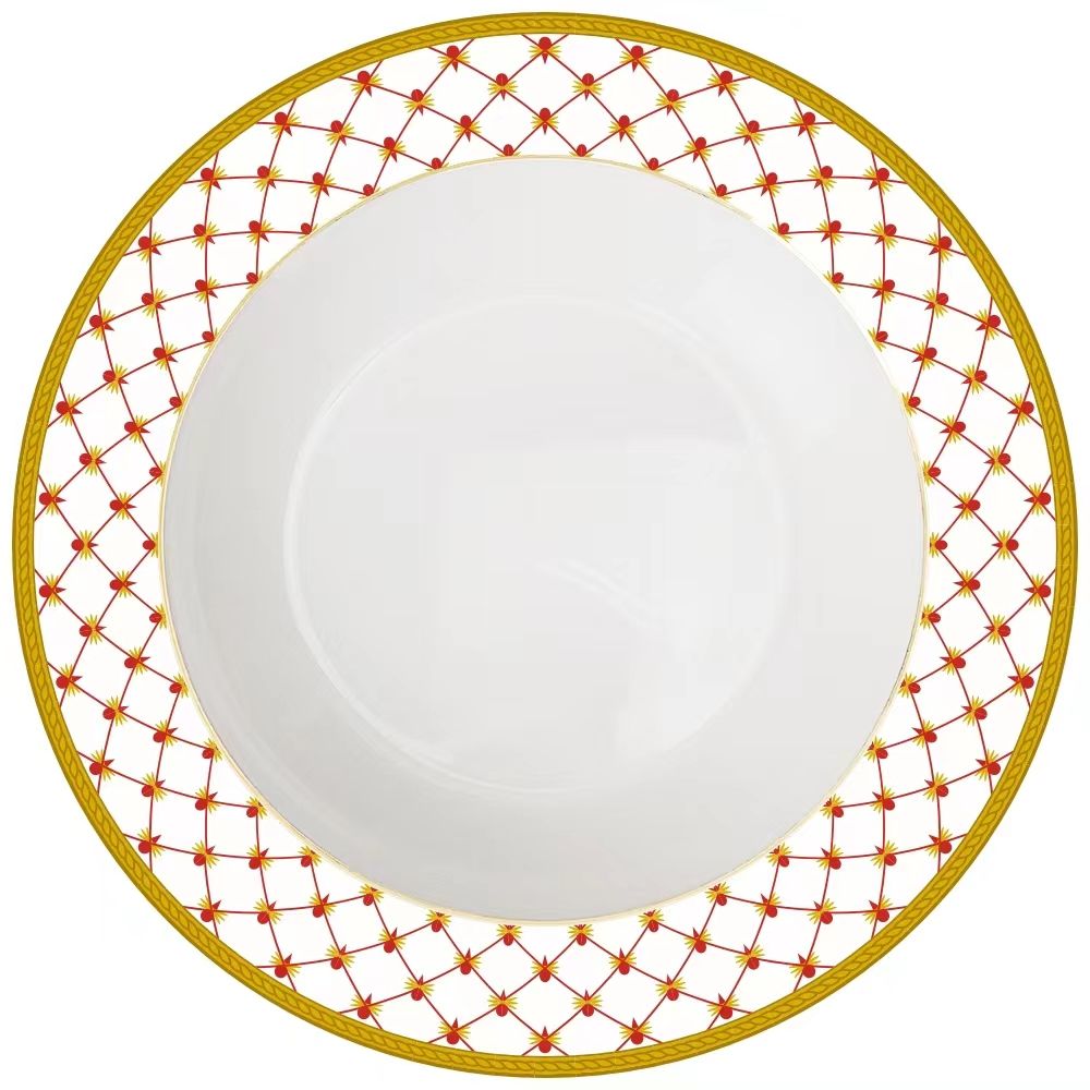 E. 8 inch soup plate