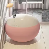 Smart Ceramic Toilet Bowl, Egg Shape, Special Design
