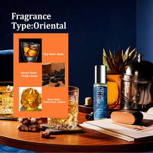 Recharges de pots de <span class=keywords><strong>parfum</strong></span> personnalisés pour hommes Flacon de <span class=keywords><strong>parfum</strong></span> à bille de 10ml d'alcool pour aromathérapie - Product Image 2