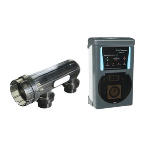 Emaux Chlorinateur <span class=keywords><strong>de</strong></span> <span class=keywords><strong>Sel</strong></span> <span class=keywords><strong>de</strong></span> SSC25-E pour Piscines Équipement ABS essentiel pour des niveaux <span class=keywords><strong>de</strong></span> chlore optimaux pour les enfants - Product Image 1