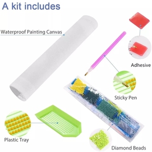 Kits de pintura de diamantes 5d para adultos Ab Drills Dog <span class=keywords><strong>Yorkshire</strong></span> Terrier Burbujas Pintura de diamantes Animales - Product Image 4