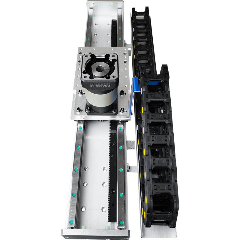 145 Wide Rack Pinion Linear Sliding Table Module Gantry Linear Guide ...