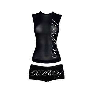 Autumn New Cute Design Long Sleeve Lace <strong>Stitching</strong> Two Pieces Knitted T-shirt <strong>Top</strong> for Women - Product Image 2