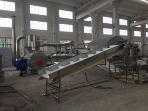 อุปกรณ์อบแห้งแบบเตียงของเหลวความเร็วสูง <span class=keywords><strong>Wks</strong></span> ระบบทำความร้อนด้วยไฟฟ้า วัสดุ SUS304 SUS316 ใช้งานง่ายสำหรับการแปรรูปอาหารและสารเคมี - Product Image 4