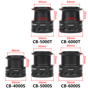 Mulinello da Pesca Spinning 7+1 Cuscinetti a Sfera Scarico Anteriore e Posteriore Forza 5.1:1 4000-6000 Bobina Interamente in Metallo - Product Image 3