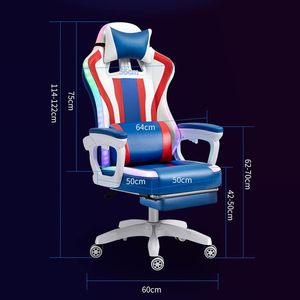 Reposabrazos deslizantes acolchados suaves <span class=keywords><strong>gratis</strong></span> con logotipo personalizado amarillo Vr coche <span class=keywords><strong>de</strong></span> carreras reclinable Gaming sofá niños Gaming silla marcas Oem <span class=keywords><strong>para</strong></span> <span class=keywords><strong>adultos</strong></span> - Product Image 3