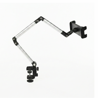 Support de tablette paresseux promotionnel de Noël, réglable en alliage d'aluminium, rotatif, pour tablette et téléphone, pour bureau et lit