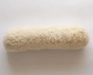 Almohada de piel de oveja en forma de maíz, fabricación avanzada, esponjoso, 100% Natural, islandesa, mongol