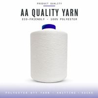 Fil intercalé léger 100 % polyester DTY 100/96 de qualité AA, certifié Oeko-Tex 100, doux pour les couvertures, les textiles de maison et le tricot.