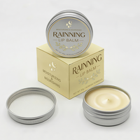 Pot en aluminium rond de 1 oz pour baume à lèvres, impression personnalisée, matériaux recyclés pour crèmes cosmétiques et rouges à lèvres