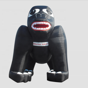 Phong cách mới in khổng lồ <span class=keywords><strong>Inflatable</strong></span> phim hoạt hình voi cho trang trí <span class=keywords><strong>Inflatable</strong></span> cá mập Khỉ đột và con chó màu vàng mô hình phim hoạt hình - Product Image 3