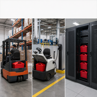 Batterie de chariot élévateur Li-ion 24V 20Ah 350x265x85mm avec poignée pour transpalette électrique
