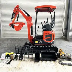 Mini excavadora 3,5 Ton Crawler Epa Kubota Engine Digger Free After Sale Farm Used Excavator Machine Precio