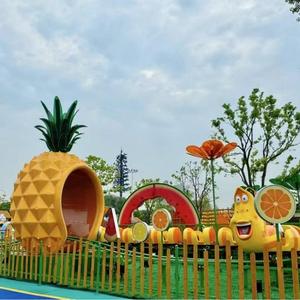 Tren para niños de 380V AC, paseos suaves para parques de atracciones interiores o exteriores - Product Image 4