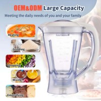 Pièces de rechange de qualité supérieure pour blender 1,5 L, carafe de remplacement pour mixeur de cuisine