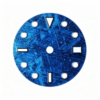 Cadran de montre haut de gamme en météorite, logo personnalisé, mouvement automatique NH35, montres-bracelets de luxe, accessoires et pièces