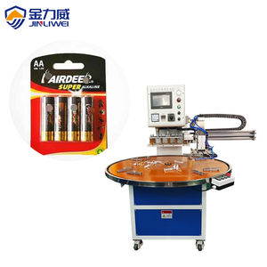 No.5,No.7, bouton batterie presse carte Machine automatique carte de chargement de papier haute fréquence circulaire Blister Machine d'emballage <span class=keywords><strong>JLW</strong></span> - Product Image 1