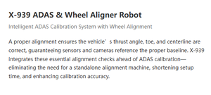 Robot de Alineación de Ruedas LAUNCH X-431 X-939 <span class=keywords><strong>3D</strong></span>, Sistema de Calibración sin Contacto de Alta Precisión, Velocidad de Balanceo de 130 RPM, Capacidad de 50 kg - Product Image 3